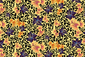 LEOPARD FLORAL