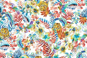TIGERS & FLOWERS