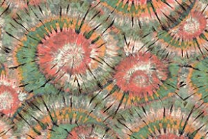 TIE & DYE SWIRL PAREO