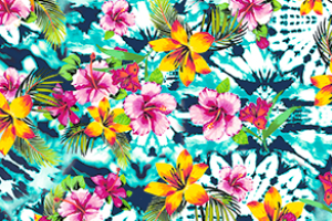HIBISCUS ANIMAL PRINT