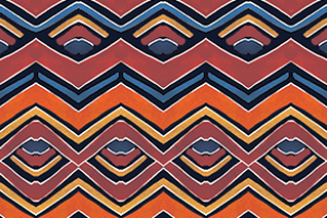 ETHNIC ZIG ZAG