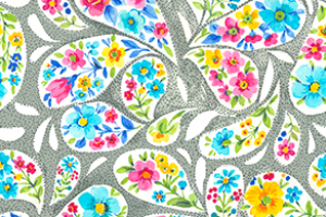 FLOWER PAISLEY